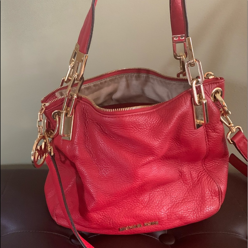 michael Kors shoulder bag with cross body strap